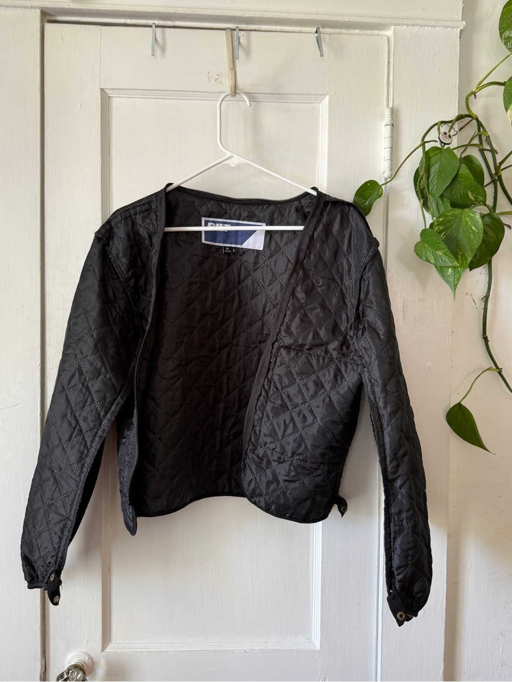 BILT Quilted Motorcycle Jacket Liner Black Size Small